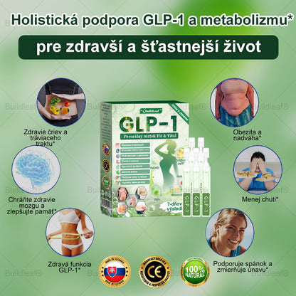 🧑‍⚕️🧑‍⚕️BuildLeaf® GLP-1 6-v-1 Fit & Vital Perorálny Roztok (Len raz denne, viditeľné zmeny už za 7 dní) Pre obezitu, kardiovaskulárne ochorenia, cukrovku, spánkové apnoe, zdravie čriev, problémy s kĺbmi a ďalšie